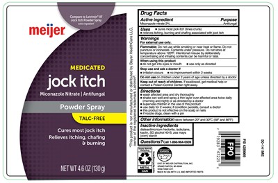Meijer Af Miconazole Jock Itch Powder Spray 50 141me(for Ndc) 01